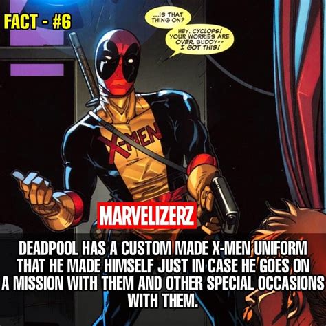 Deadpool Facts Deadpool Facts Marvel Facts Facts