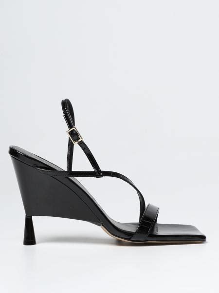 Gia Borghini Heeled Sandals For Woman Black Gia Borghini Heeled Sandals Rosie5 Online On