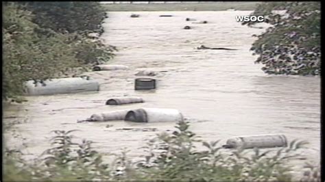 Hurricane Hugo Rolls Through The Charlotte Area Youtube