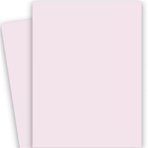 Basic Pink Card Stock Paper 85 X 11 100lb Cover 270gsm 100 Pk