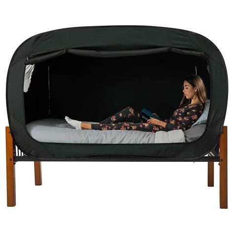 Pop Up Bed Tent Easily Offers Privacy For Anyone With Anxiety My