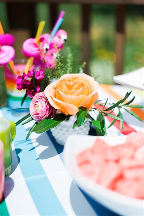 Bright And Colorful Lesbian Bridal Shower Inspiration