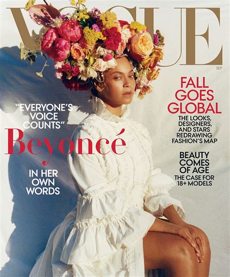 Beyonces September 2018 Vogue Cover Marc Jacobs Beauty Products