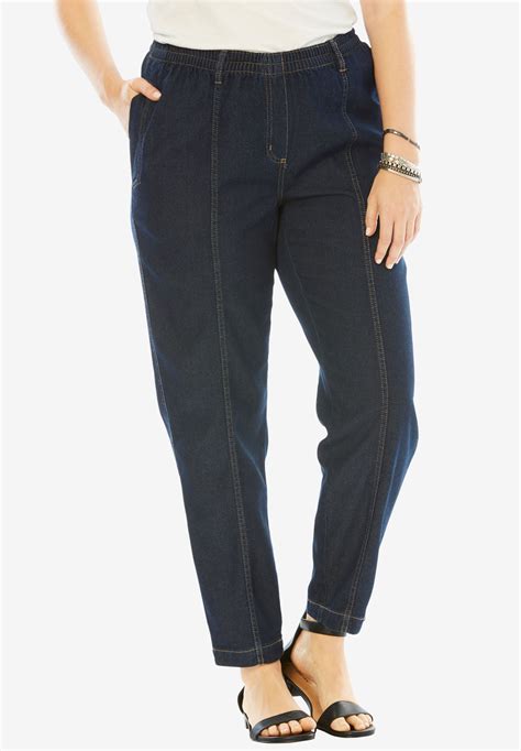 Kate Elastic Waist Jeans Fullbeauty Outlet