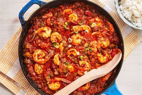 Round up a catch of shrimp and put our favorite shrimp creole recipe on the table tonight. BRB, Eating This Entire Skillet Of Shrimp Creole | Recipe ...