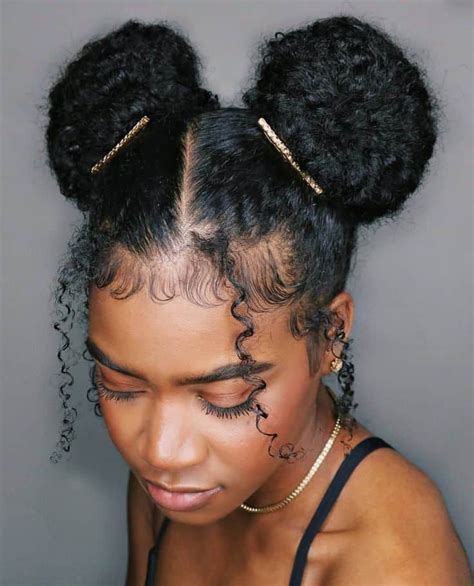 The twisted braids in a bun takes you back to your african roots. 40 Simple & Easy Natural Hairstyles for Black Women