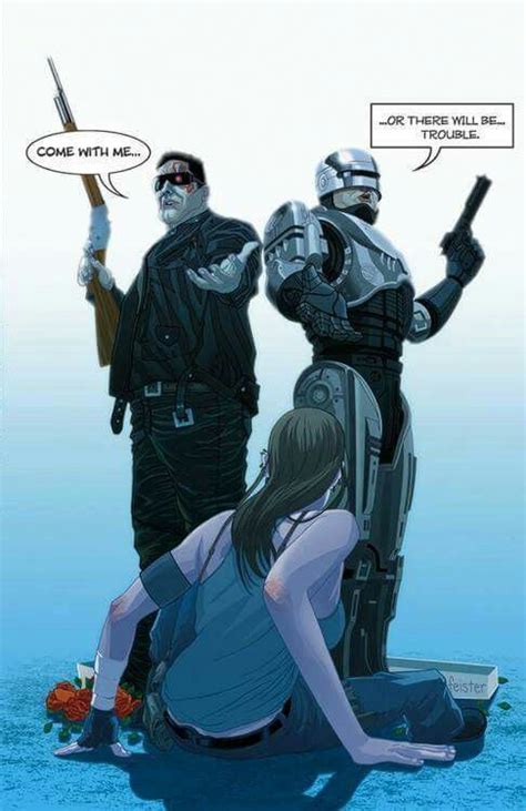 Pin By TIM Zuercher On Comic Book Art And Other Robocop Terminator