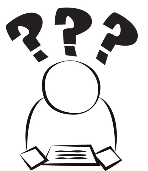 Confused Person Clipart Best
