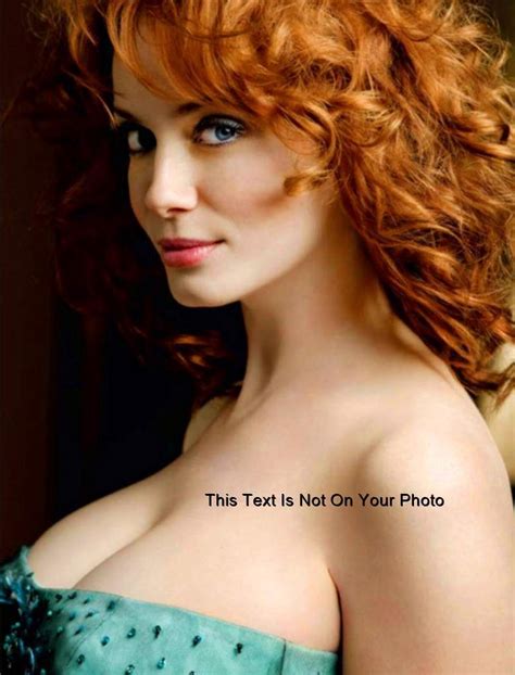 Christina Hendricks Beauty X Picture Celebrity Big Boobs Redhead