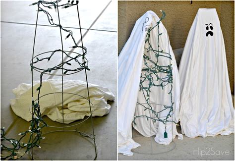 Halloween Ghosts Made From Tomato Cages Yes Really Hip2save