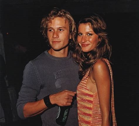 Harpers Bazaar US Sept 2000 Heath Ledger Gisele Bundchen By Patrick