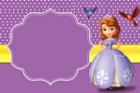 Sofia The First Free Printable Invitations Oh My Fiesta In English