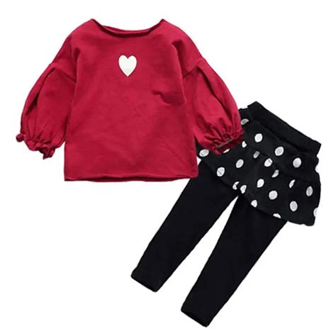 New 2018 Winter Baby Girl Clothes Outfits Kids Christmas Clothes Sports