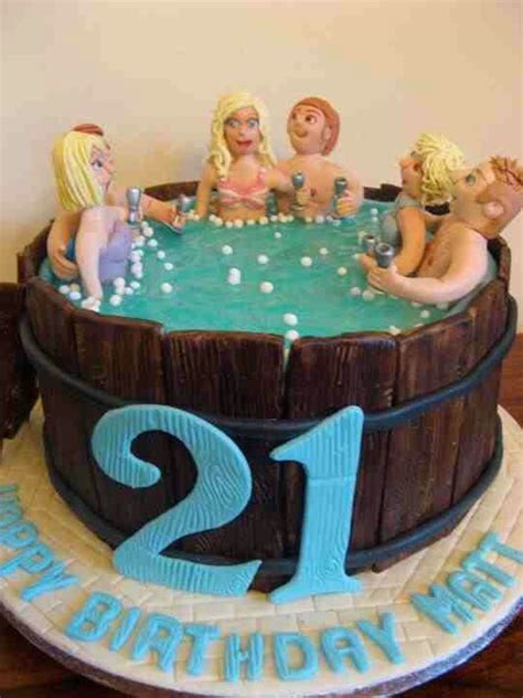Fab 21st Hot Tub Cake Made By Ellies Elegant Cakery Cake Pictures Just Cakes How To Make Cake