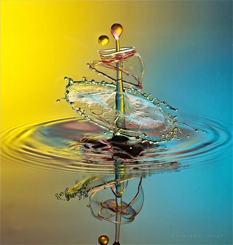 Photo Water Drop By Parminder Singh On 500px Water Art Water Drop