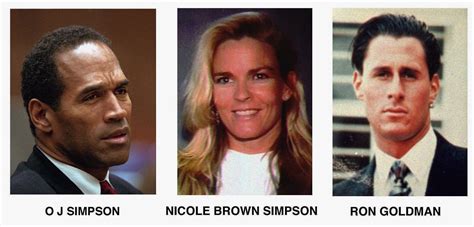 Oj Simpsons Ex Wife Nicole Brown And Ron Goldman Are Murdered In Brentwood On June 12 1994