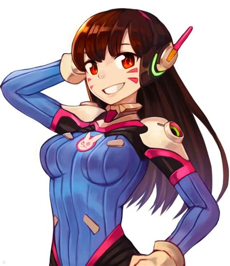 Overwatch Dva By Sookmo Juegos De Anime Overwatch Personajes