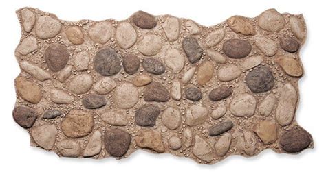 Beautiful castle stone wall panel's are made of high strength polyurethane resin which resists against mildew, mold, and the elements. Wellington River Rock Tan Panel | Faux rock panels, Faux ...