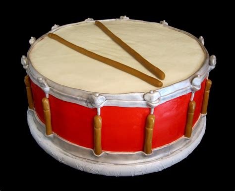 Snare Drum Birthday Cake Drums Drum Birthday Cakes And Birthday Cakes