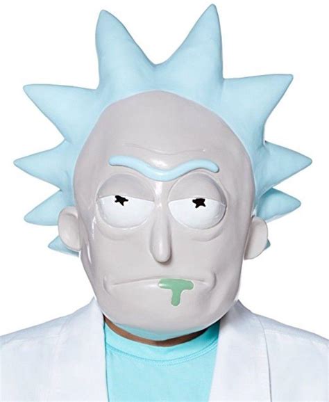 Rick And Morty Mask Rick Sanchez Latex Mask Popular Version Halloween