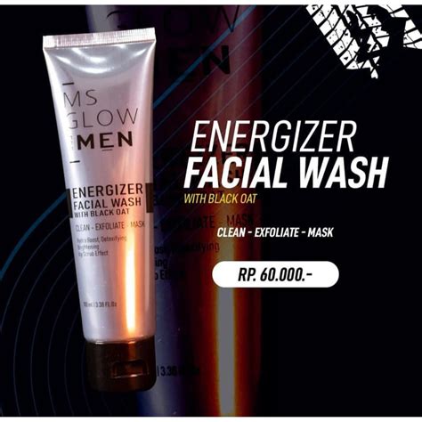Ms Glow For Men Facialwash Shopee Indonesia