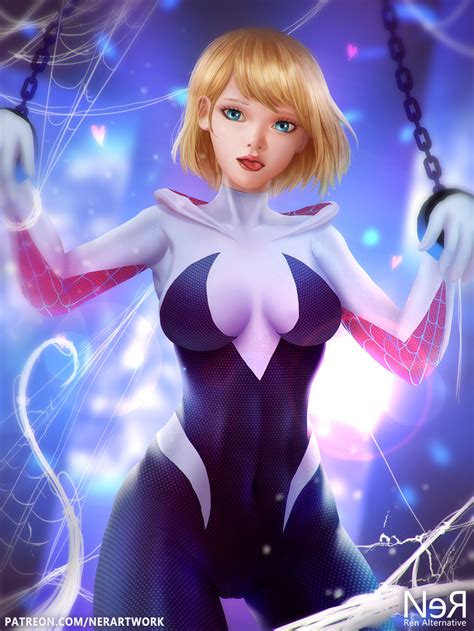 Gwen Stacy By Nerartwork Hentai Foundry