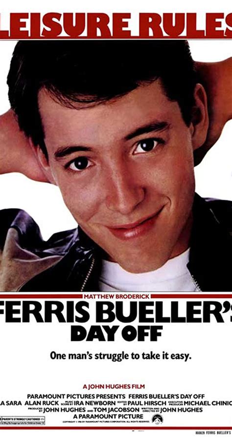 We did not find results for: Directed by John Hughes. With Matthew Broderick, Alan Ruck ...