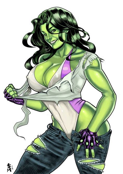 She Hulk Color By Ramartwork On Deviantart Shehulk Hulk Comics Girls