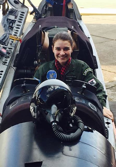 Female Pilot Brazilian Air Force Lt Maria Luisa From Malumichelon