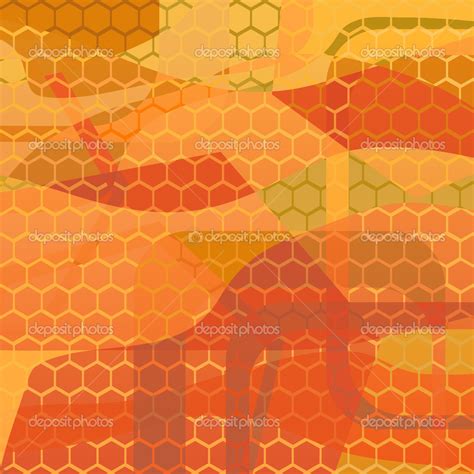 Vector Abstract Background Honeycomb Stock Vector Image By ©lakalla