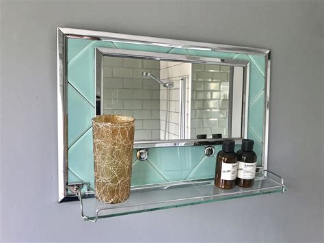 Explore 13 listings for chrome bathroom mirror with shelf at best prices. Vintage Retro Bathroom Mirror with Shelf #344 | Bathroom ...