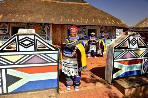 See Pictures Of The Colourful And Eye Catching Culture Of The Ndebele Tribe