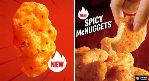 Mcdonald's uk have launched spicy chicken mcnuggets and they come in portions of six, nine or a twenty nugget sharebox. Selepas 3X Extra Spicy Ayam Goreng, McDonalds Perkenal ...