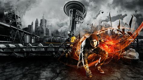 Infamous Second Son 4k Wallpaper By Thesyanart On Deviantart