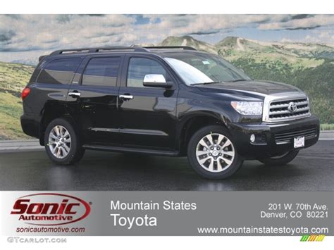 2012 Black Toyota Sequoia Limited 4wd 63450356 Car