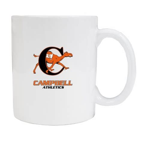 Campbell University Fighting Camels White Ceramic Mug White 1 Unit