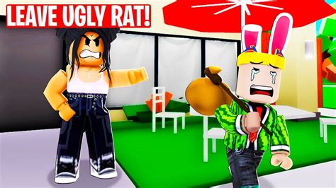 My Mean Mom Kicked Me Out In Roblox Brookhaven Rp Youtube