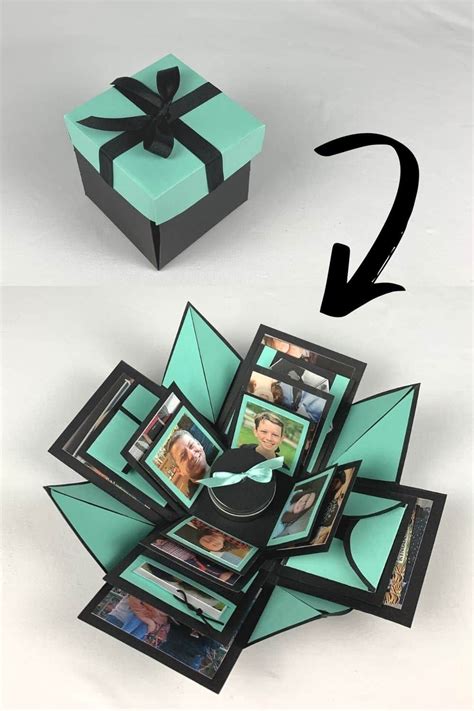 How To Make A Diy Explosion Box Diy T Box Explosion Box Tutorial