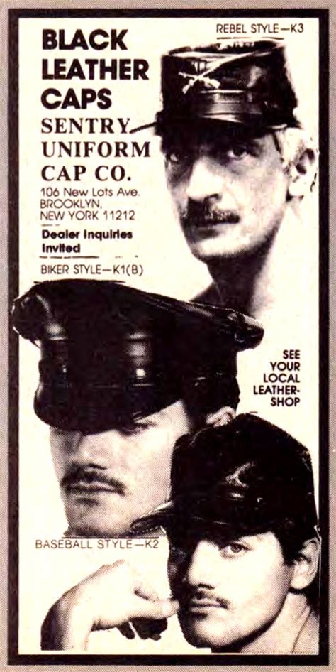 Vintage Gay On Twitter Sentry Uniform Cap Co 1985