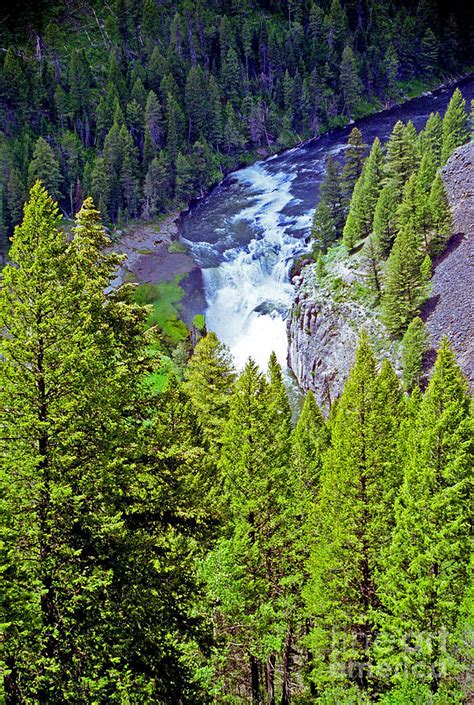 Lower Mesa Falls Warm River Idaho Photograph By Rich Walter