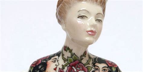 Lets Face It These Stunning Porcelain Figurines Have Cooler Tattoos