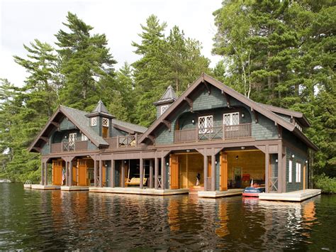 Boathouses - Boathouse Architect for the Adirondack Mountains | Custom