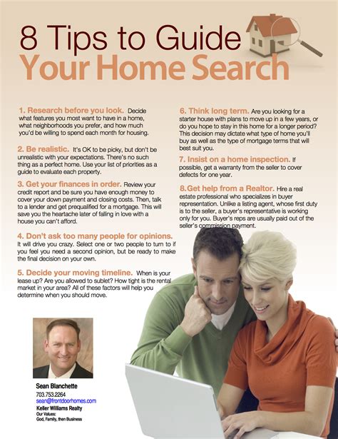 8 Tips To Guide Home Search