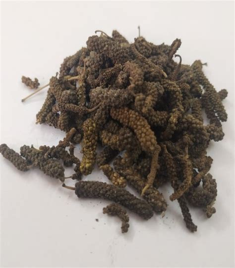 Buy Indian Long Pepper Dried Raw Yanai Thippili Online