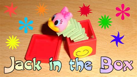 Miniature Jack in the Box Toy - DIY LPS Crafts, Easy Doll Crafts