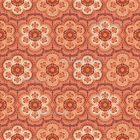 Decorative Motif By Melanie Gow Seamless Repeat Royalty Free Stock