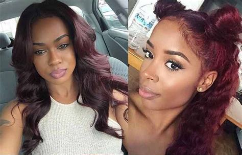 Best Hair Color For Dark Skin Tone Ideas For African American Black