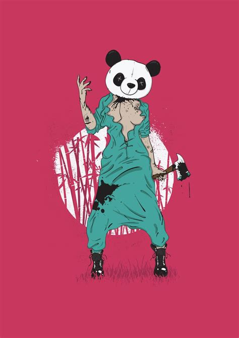 BADASS PANDA WOMAN by snevi | Panda art, Panda, Badass