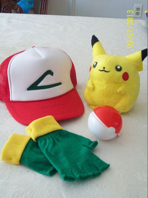 Pokemon Ash Ketchum Trainer Gloves By Stellaklinkercostume Hot Sex