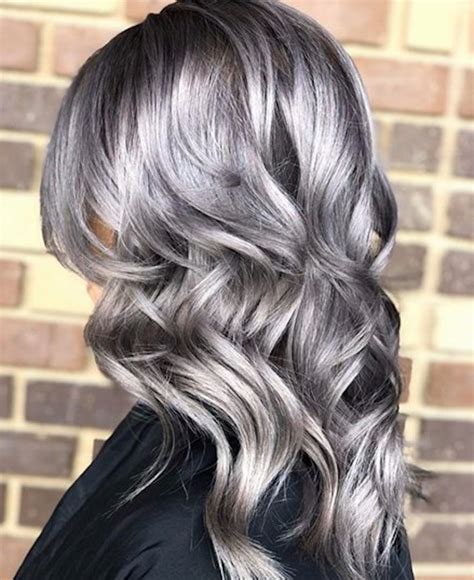 The Prettiest Shades Of Silver Hair And Gray Hair To Inspire